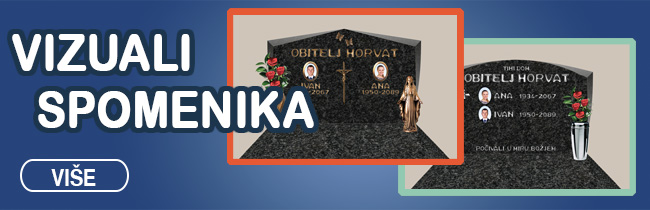 vizuali nadgrobnih spomenika